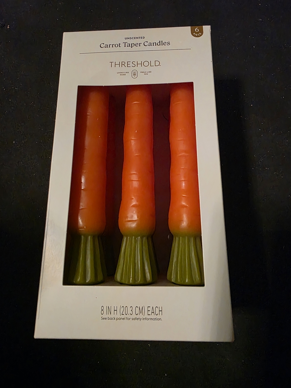 Threshold White Decorative Candle Box